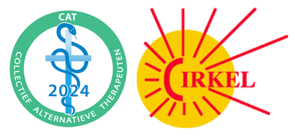 Logo CAT en logo Reiki Cirkel