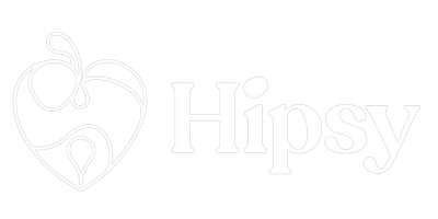 Hipsy logo wit